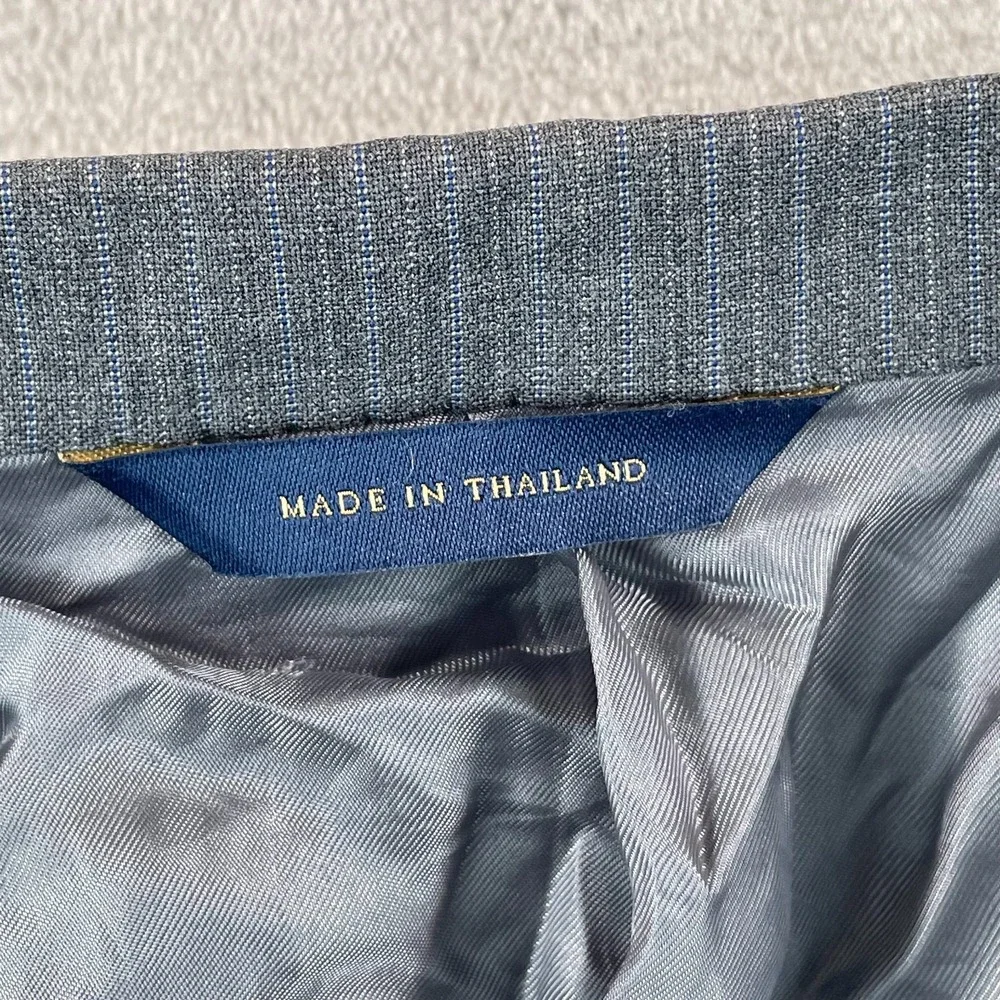 Brooks Brothers Regent-Fit Blazer 42L REDA Italy Wool Brookscool Gray Sport Coat